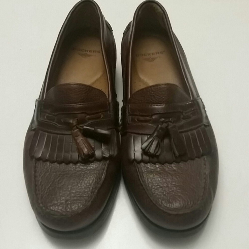 Dockers Brown Leather Loafers 12